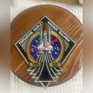 NASA Space Patch - Shuttle STS-135 Ferguson Hurley Magnus Walheim 4"x3.5" - NEW